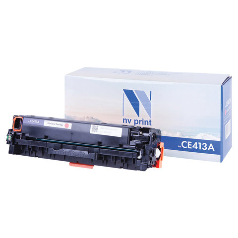 Картридж лазерный NV PRINT (NV-CE413A) для HP LJ M351a/375nw/451dn/475dn, пурпур, ресурс 2600 страниц - фото 2