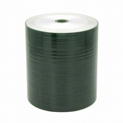 Диск CD-R MIREX 700 Мб, 52x, Cake Box (упаковка на шпиле), печать на диске, КОМПЛЕКТ 100 шт., UL120008A8T - фото 1