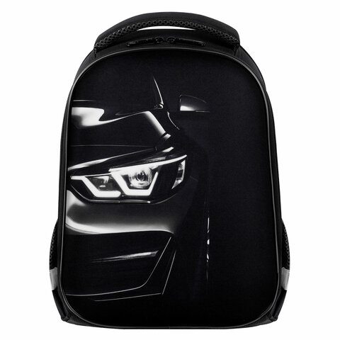 Ранец BRAUBERG KIDS START, 1 отделение, 2 кармана, Dark car, 35х26х13 см, 273151 - фото 2