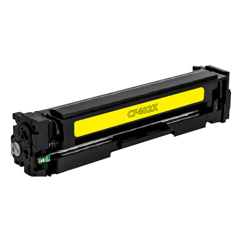 Картридж лазерный SONNEN (SH-CF402X) для HP LJ Pro M277/M252 ВЫСШЕЕ КАЧЕСТВО желтый, 2300 страниц, 363944 - фото 4