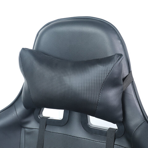 Кресло компьютерное BRABIX "GT Carbon GM-115", две подушки, экокожа, черное, 531932 - фото 8