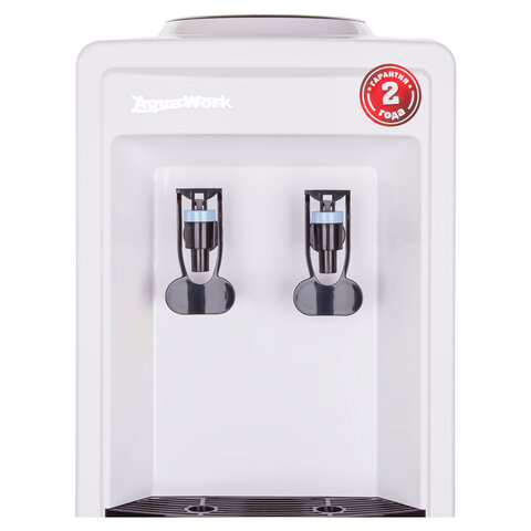 Водораздатчик-кулер БЕЗ НАГРЕВА И ОХЛАЖДЕНИЯ, AQUA WORK 0.8-LWR, напольный, 2 крана, белый, 27934 - фото 10