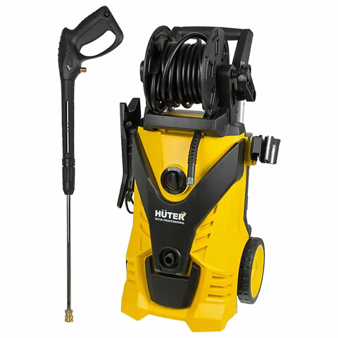 Минимойка HUTER W210i PROFESSIONAL, мощность 2,6 кВт, давление 210 бар, шланг 8 м, 70/8/18 - фото 1