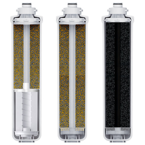 Картриджи сменные БАРЬЕР "ЭКСПЕРТ Жесткость Х2", 3 ступени, ресурс 1000 л, КОМПЛЕКТ 3 шт., Р263Р01 - фото 4