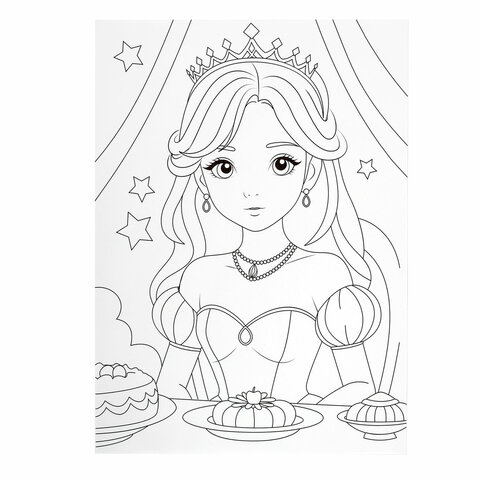 Набор ЮНОГО ХУДОЖНИКА "ПРИНЦЕССА" для рисования и творчества в кейсе ЮНЛАНДИЯ, 75 предметов, 665673 - фото 9