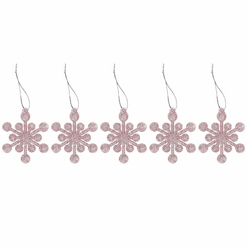 Шары новогодние ёлочные "Elegant Pink" 77 предметов, розовый/белый, ЗОЛОТАЯ СКАЗКА, 591715 - фото 19