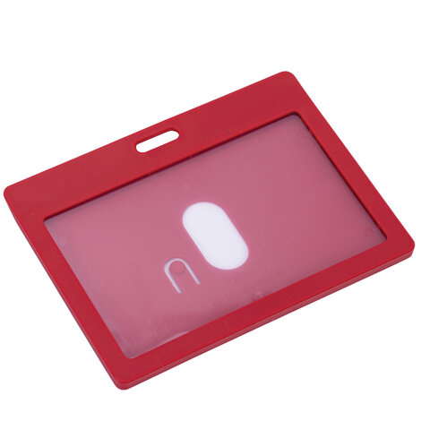 Бейдж горизонтальный (54х90 мм) АССОРТИ, голубой, красный, салатовый, оранжевый, BRAUBERG ULTRA COLOR, 238822 - фото 6