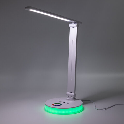 Настольная лампа-светильник, ночник SONNEN RG-001, 30 LED, 6 Вт, 3 режима, RGB-подсветка, белый, 238774 - фото 12