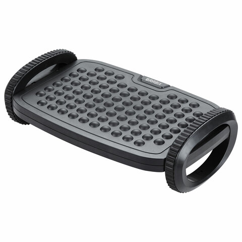 Подставка для ног BRABIX "Ultra 3" 35,5х25,5 см, возможность качания, 2 уровня высоты, 533038 - фото 1