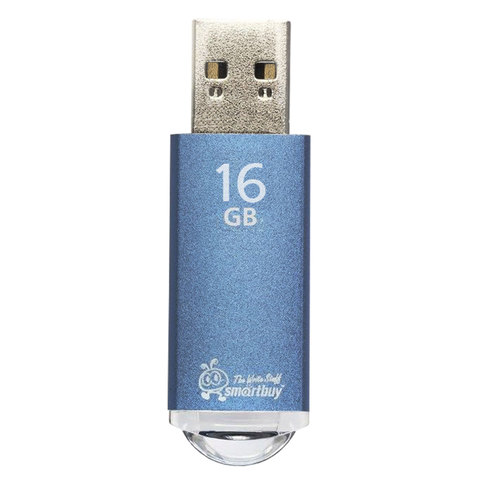 Флеш-память Smartbuy V-Cut, 16Gb, USB 2.0, син, SB16GBVC-B - фото 2