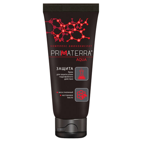 Крем защитный 100 мл, PRIMATERRA AQUA, гидрофобный для кожи, от кислотных и щелочных средств - фото 4