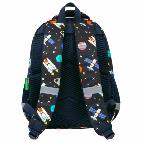 Рюкзак BRAUBERG KIDS SET, с пеналом в комплекте, 2 отделения, "Space infinity", 37x28x16 см, 272099 - фото 5