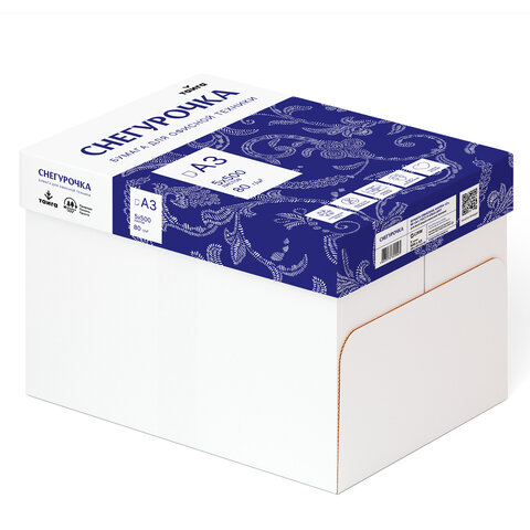 Бумага Снегурочка (А3, марка С, 80 г/кв.м, 500 л) - фото 4