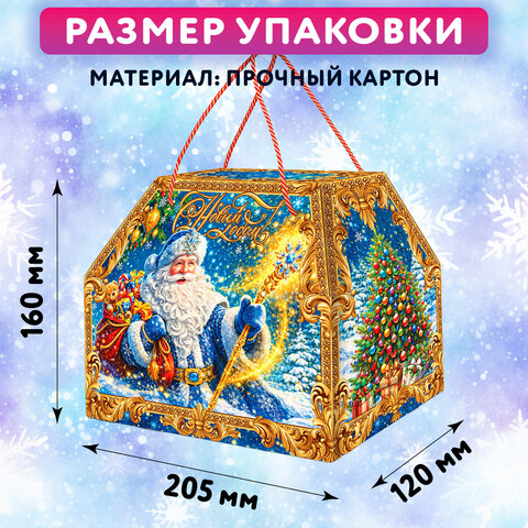 Подарок новогодний "НОВОГОДНИЙ КЛАД", НАБОР конфет 1000 г, картонная коробка, МОСУПАК, 324090/МГ26038 - фото 6