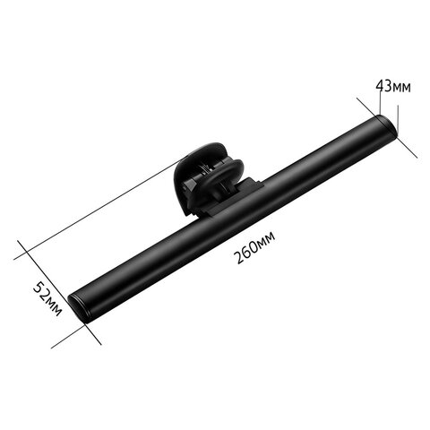 Бестеневая лампа светильник с креплением на монитор на прищепке "Гефест-мини", Д, LED, 5 Вт, черный - фото 2