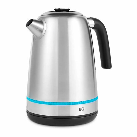 Чайник BQ (БИ-КЬЮ) KT1725SW, 1,7 л, 2200 Вт, закрытый нагревательный элемент, нержавеющая сталь, 86189558 - фото 1