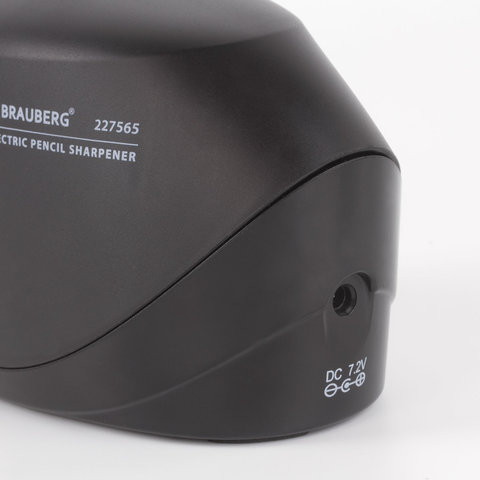 Точилка электрическая BRAUBERG "ORIGINAL", питание 220 В/4 батарейки АА, фрезерный механизм, 227565 - фото 3