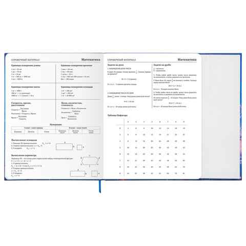 Дневник 1-11 класс 48 л., твердый, BRAUBERG, матовая ламинация, магнитный клапан, закладка-ляссе, с подсказом, "Magic", 107243 - фото 15