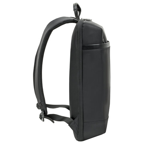 Рюкзак HEIKKI HIGH TECH (ХЕЙКИ) с отделением для ноутбука, черный, 43x28x12 см, 272589 - фото 4