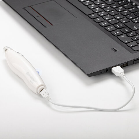 Ластик электрический BRAUBERG "ULTRA", АККУМУЛЯТОР, зарядка USB, + 16 сменных ластиков, 229609 - фото 8