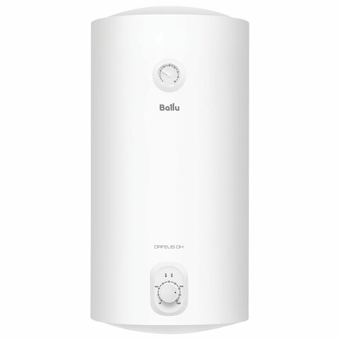Водонагреватель накопительный электрический BALLU BWH/S 100 Orfeus DH, 1,5 кВт, 100 л, сухой ТЭН, эмаль, 52111, НС-1588105 - фото 1