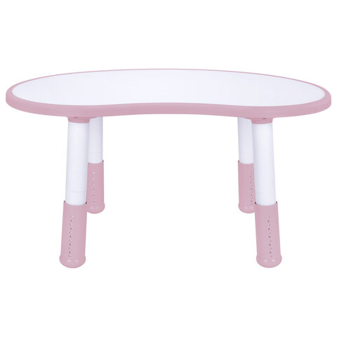 Стол детский BRABIX KIDS CT-002, растущий, 2-8 лет, пластик белый + розовый, 533295 - фото 3