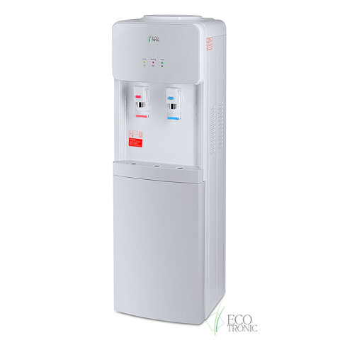 Кулер для воды ECOTRONIC J21-LCE напольный, НАГРЕВ/ОХЛАЖДЕНИЕ ЭЛЕКТРОННОЕ, шкаф, 2 крана белый 12562 - фото 2