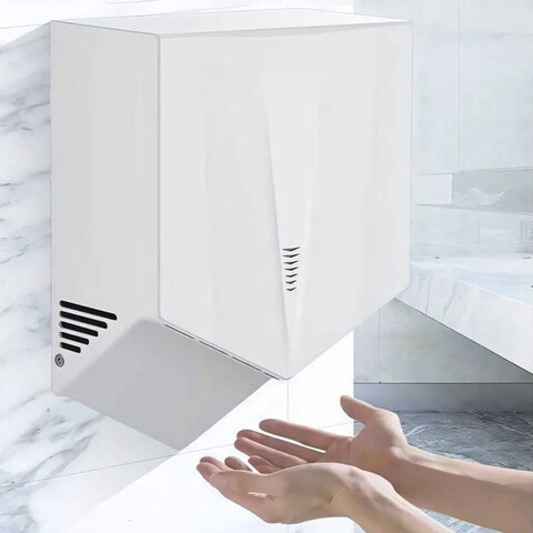 Сушилка для рук KSITEX М-2020W JET, 1500 Вт, пластик, белая - фото 4