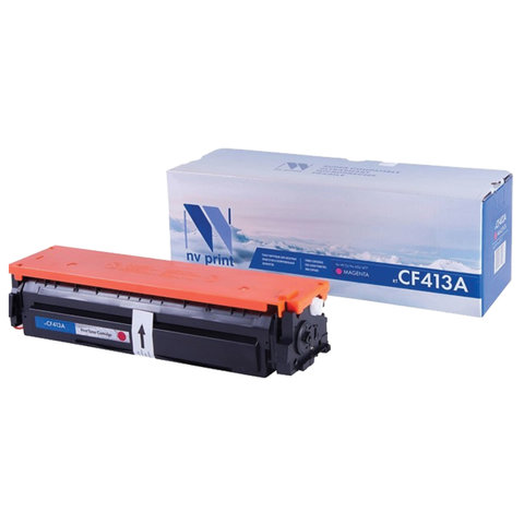 Картридж лазерный NV PRINT (NV-CF413A) для HP M377dw/M452nw/M477fdn/M477fdw, пурпурный, ресурс 2300 страниц - фото 1