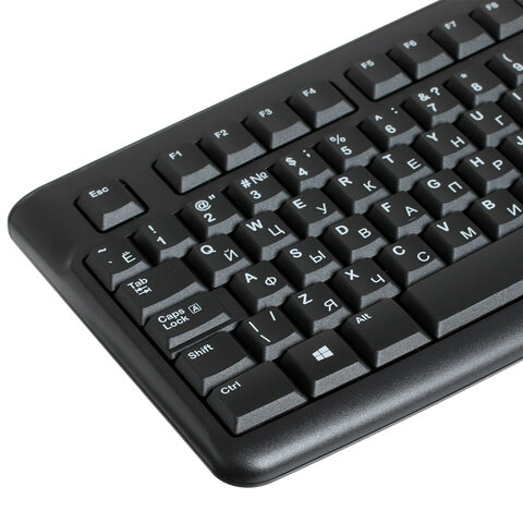 Клавиатура Logitech Keyboard K120 For Business Black USB (920-002522) - фото 3