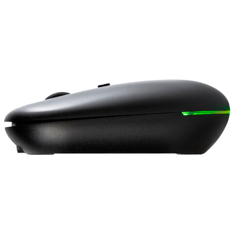 Мышь беспроводная бесшумная SMARTBUY 328AG, USB, 3 кнопки + 1 колесо-кнопка, черный, SBM328AGK - фото 2