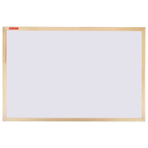 Доска магнитно-маркерная 60х90 см, деревянная рамка, BRAUBERG "Wood", 238796 - фото 1