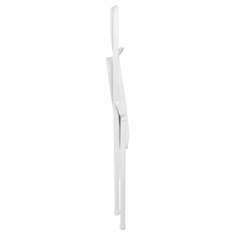 Стул складной BRABIX "Golf Plus CF-003 КОМФОРТ", белый каркас, кожзам белый, 532888 - фото 10