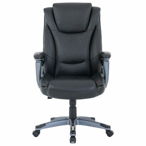 Кресло BRABIX PREMIUM "Gladiator EX-552", натуральная кожа, черное, 532939 - фото 2