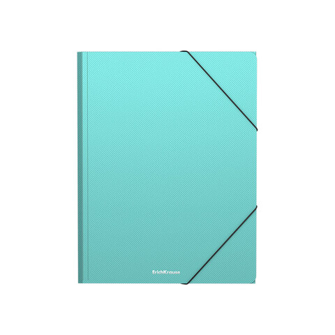 Папка на резинках ERICH KRAUSE "Diagonal Pastel", до 300 листов, ассорти, 600 мкм, 50400 - фото 3