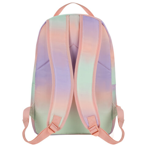 Рюкзак BRAUBERG MULTICOLOR универсальный, нейлон, "Gradient", разноцветный, 43х28х14 см, 229889 - фото 5