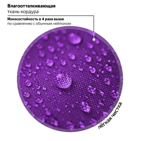 Ранец BRAUBERG KIDS START, 1 отделение, 2 кармана, "Sweet cheeks", велюровая панель, 35х26х13см, 272093 - фото 14