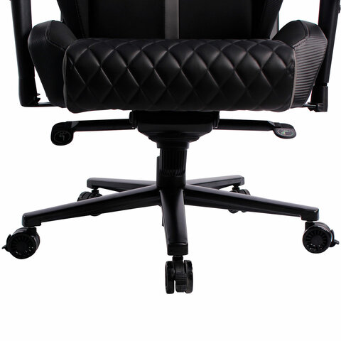 Кресло BRABIX PREMIUM "Core GM-160", мультиблок, 4D подлокотники, литой поролон, черное/серое, 532952 - фото 8