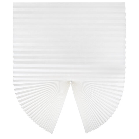 Жалюзи-плиссе, штора тканевая самоклеящаяся BRABIX, 120х180 см, СТАНДАРТ+, 80 г/м2, цвет белый, 1 шт., 700010 - фото 4
