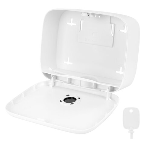 Диспенсер для полотенец LAIMA PROFESSIONAL PREMIUM (Система H2), Z-сложения, белый, ABS-пластик, 609515 - фото 5