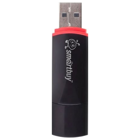 Флеш-память Smartbuy Crown, 8Gb, USB 2.0, чер, SB8GBCRW-K - фото 2