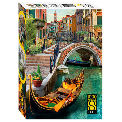 Пазл картонный 1000 элементов, АССОРТИ, поле 59х46 см, STEP PUZZLE - фото 7