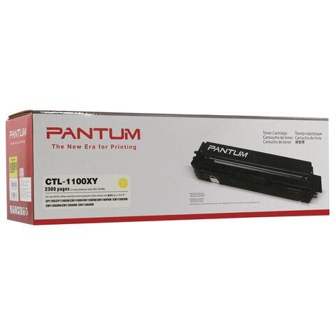 Картридж лазерный PANTUM (CTL-1100XY) CP1100/CM1100, желтый, оригинальный, ресурс 2300 страниц - фото 1