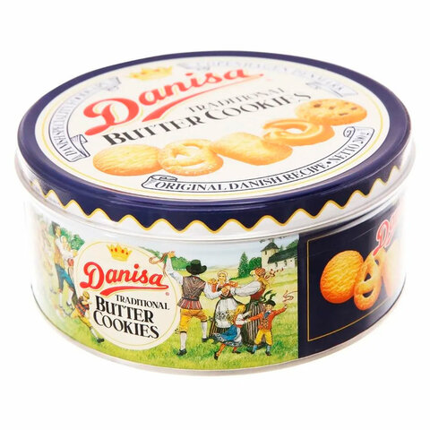 Печенье Датское DANISA "Butter Cookies" сдобное со сливочным вкусом 200 г, ИНДОНЕЗИЯ - фото 2