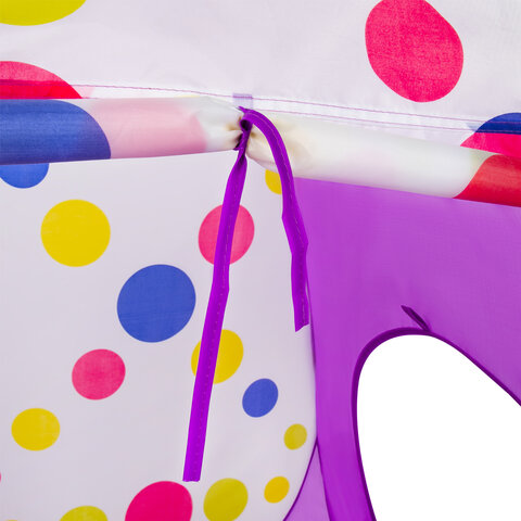 Детская игровая палатка-лабиринт с тоннелем и сухим бассейном, 90x190x270 см, BRAUBERG KIDS, 665172 - фото 4