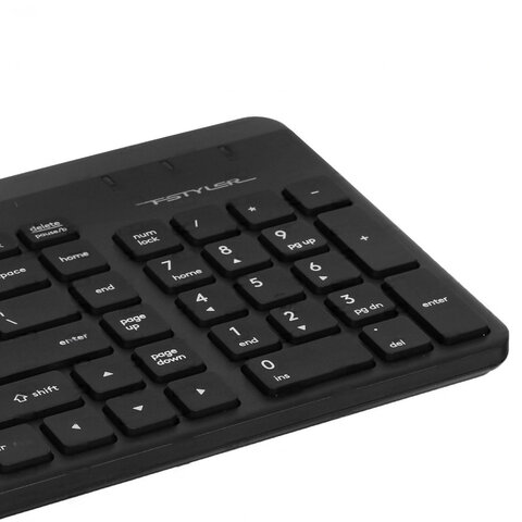 Клавиатура проводная A4TECH Fstyler FK25, USB, 103 кнопки, черная, 1530215 - фото 2
