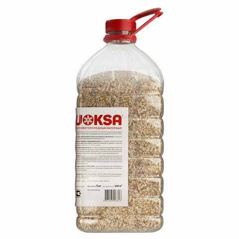 Реагент противогололёдный 5 кг, UOKSA "Соль техническая №3", ПЭТ - фото 2