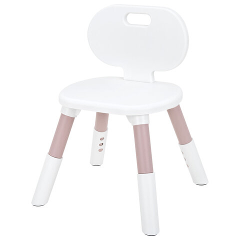 Стул детский BRABIX KIDS CC-001, 2-8 лет, пластик розовый + белый, 533294 - фото 1
