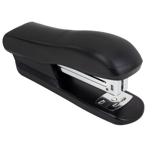 Степлер №24/6, 26/6 BRAUBERG "SX-39", до 25 листов, черный, 228590 - фото 5