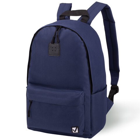 Рюкзак BRAUBERG POSITIVE универсальный, карман-антивор, "Dark blue", 42х28х14 см, 270775 - фото 13